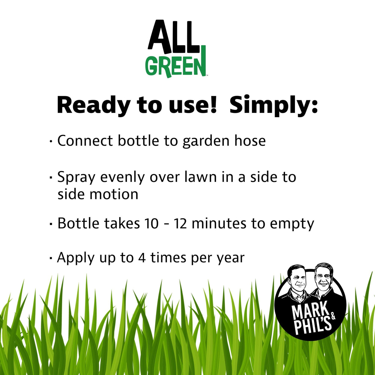 Liquid Lawn Fertilizer 28-0-0 64 oz Hose End Sprayer G305