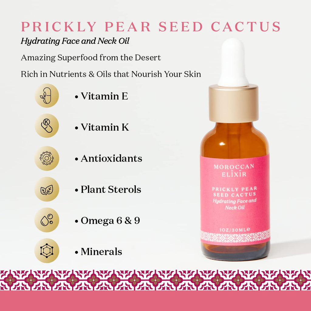 Prickly Pear Face & Neck Cactus Oil 1 oz J369