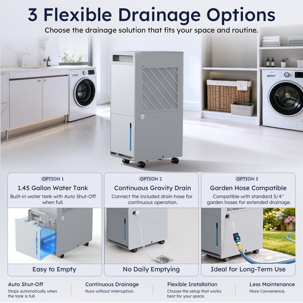 50 Pint Dehumidifier with Pump O415