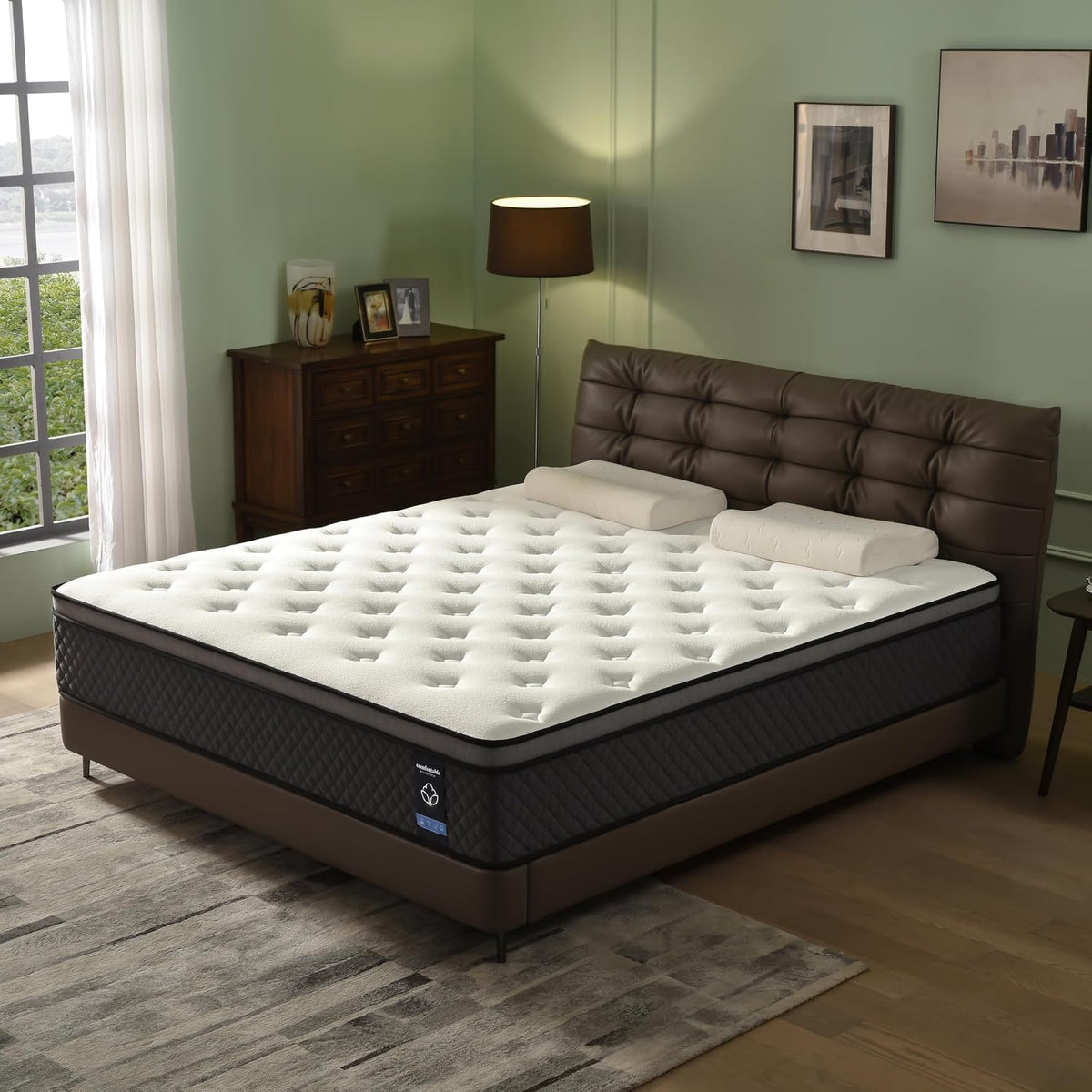 Full Size 12 Inch Hybrid Gel Memory Foam Mattress E979