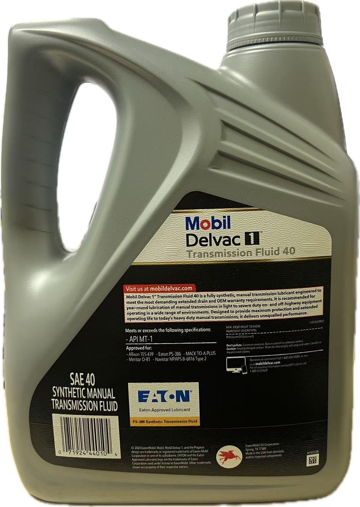 SAE 40 Fully Synthetic Manual Transmission Fluid 1 Gallon B788