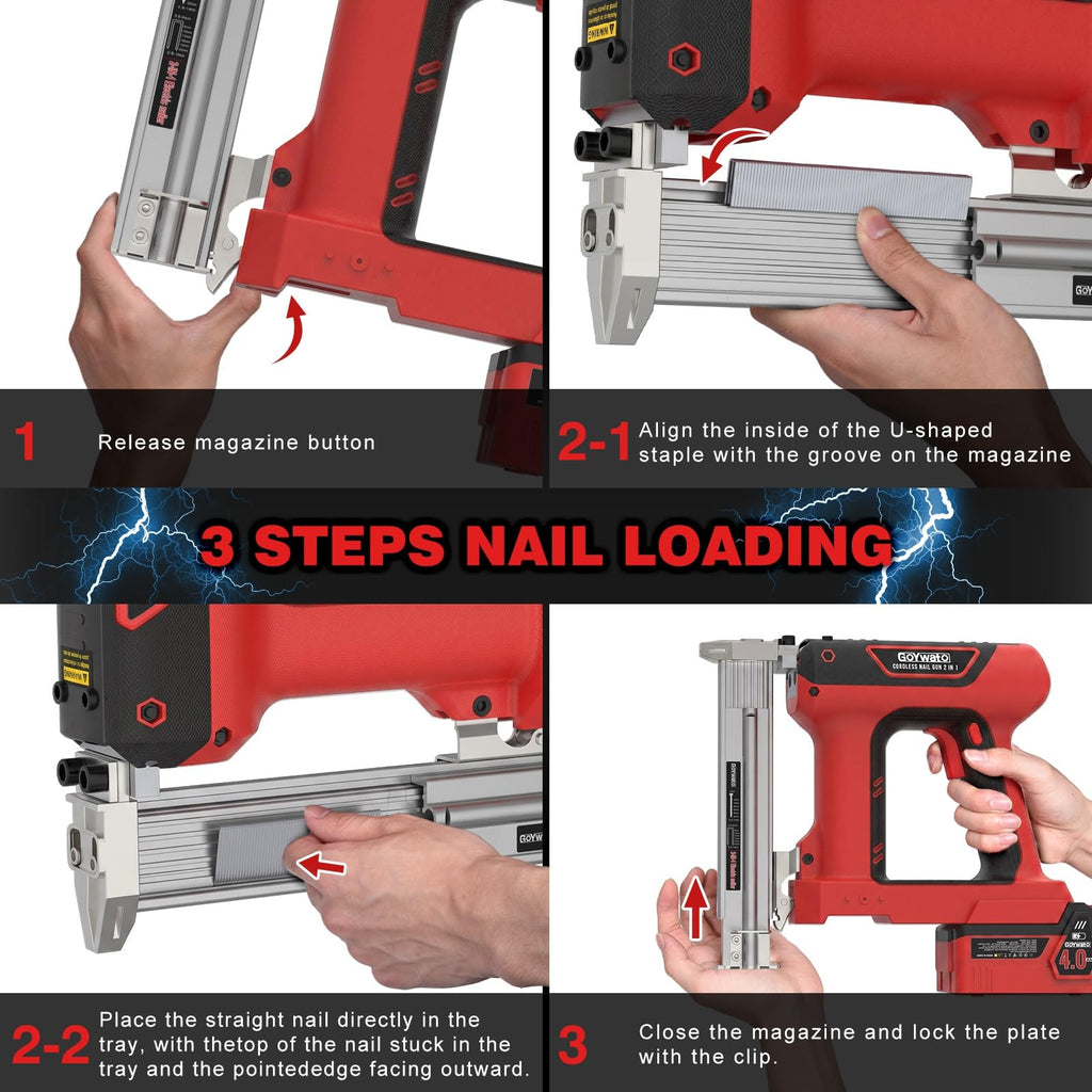 18GA Cordless Stapler Gun M860532