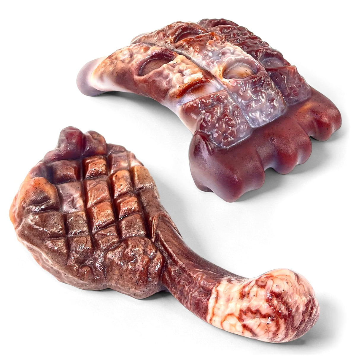Tough Dog Chew Toys, 2 Pack Hard Nylon Bone N202258
