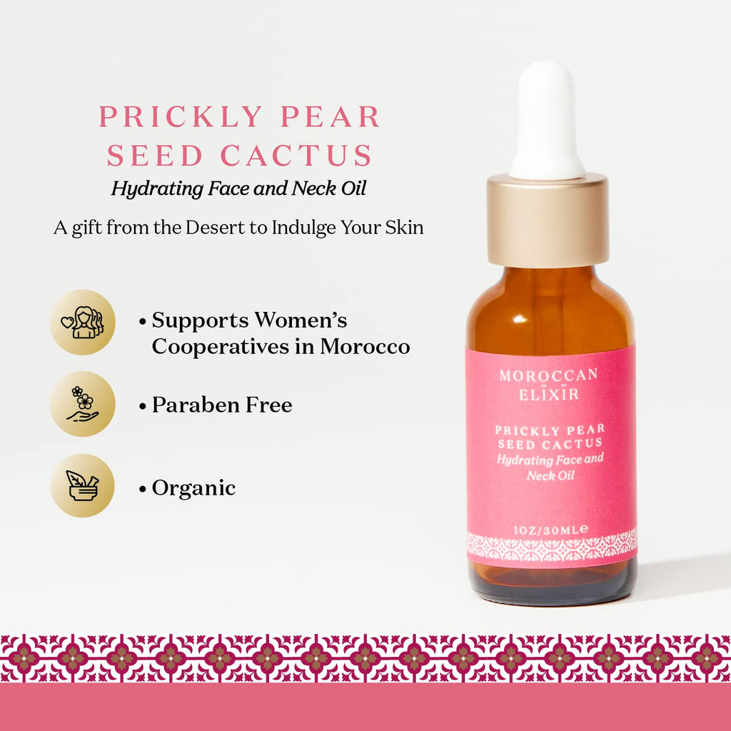 Prickly Pear Face & Neck Cactus Oil 1 oz J369