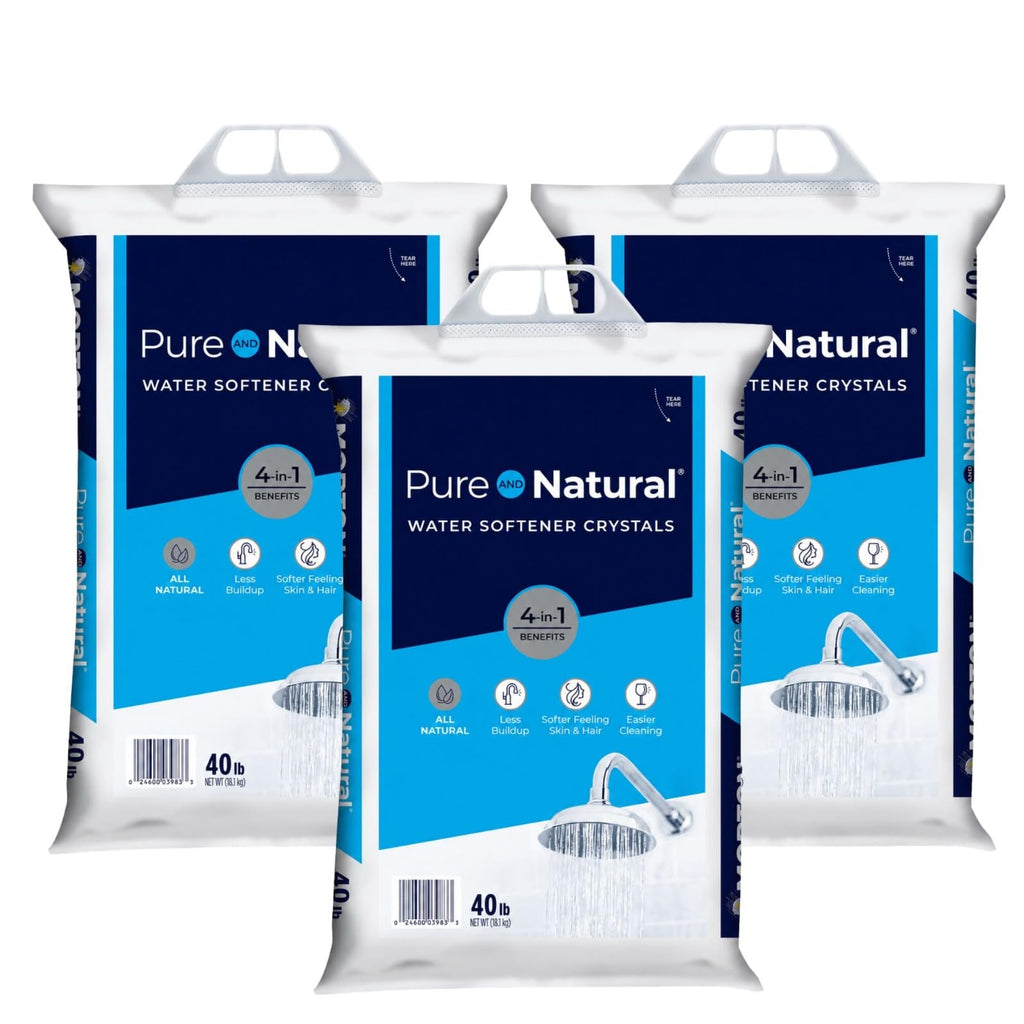 Water Softener Salt Crystals 40 lb 3 Pack B7138