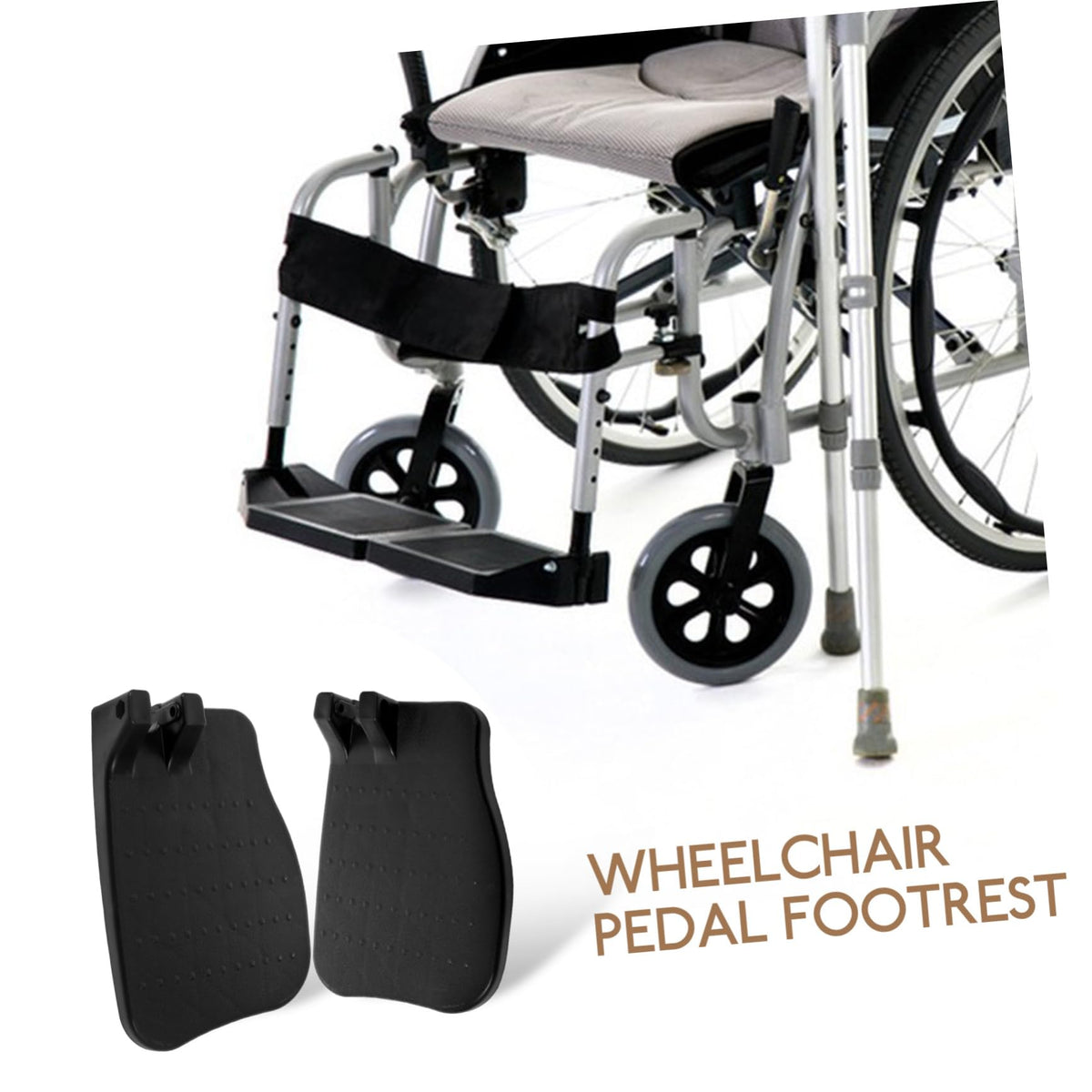 Heavy Duty Wheelchair Footrest Replacement Leg Rest Z388382