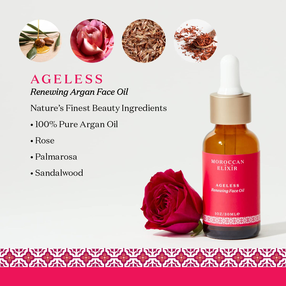 Pure Argan Oil with Essential Oils 1 oz L36473