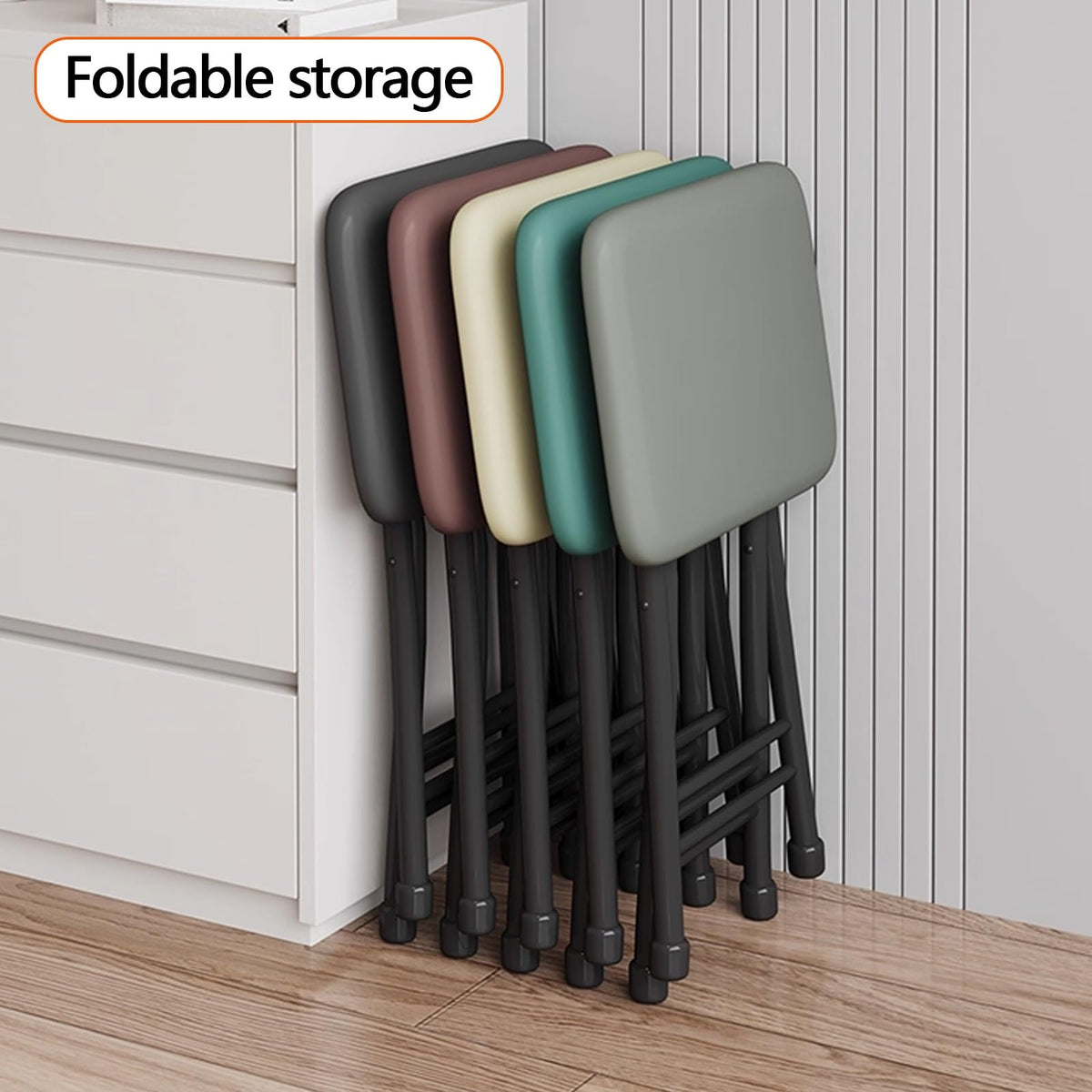 2 Pack Portable Padded Folding Chairs D742