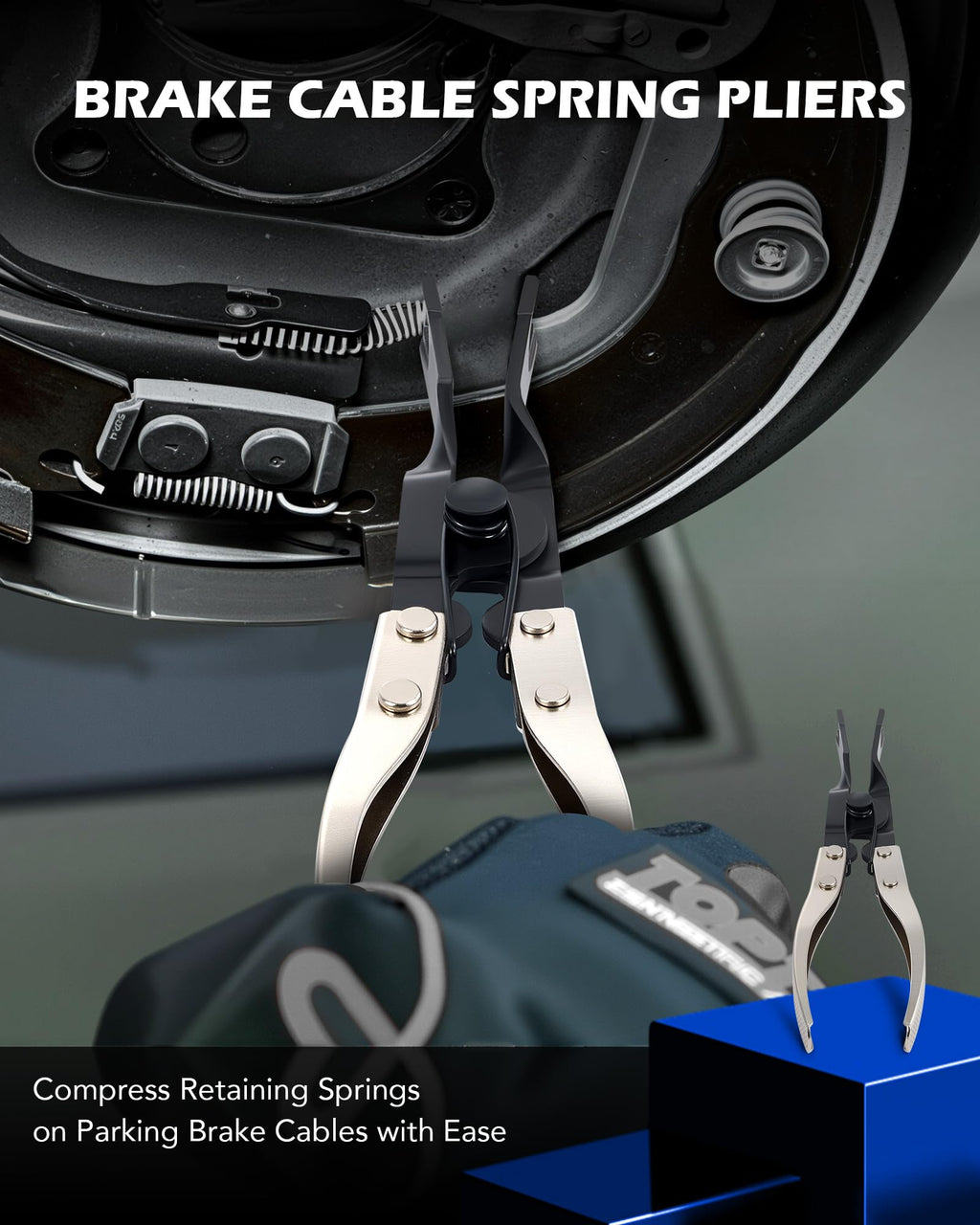 15-Piece Drum & Disc Brake Tool Kit U649725