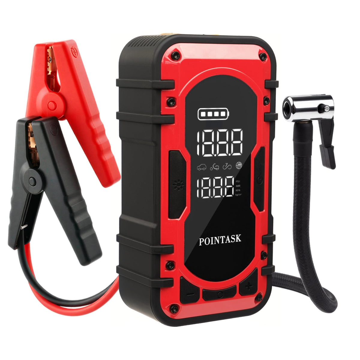 12V Portable Car Jump Starter with Air Compressor Q950