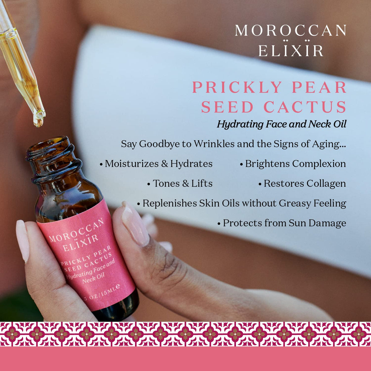 Prickly Pear Face & Neck Cactus Oil 1 oz J369