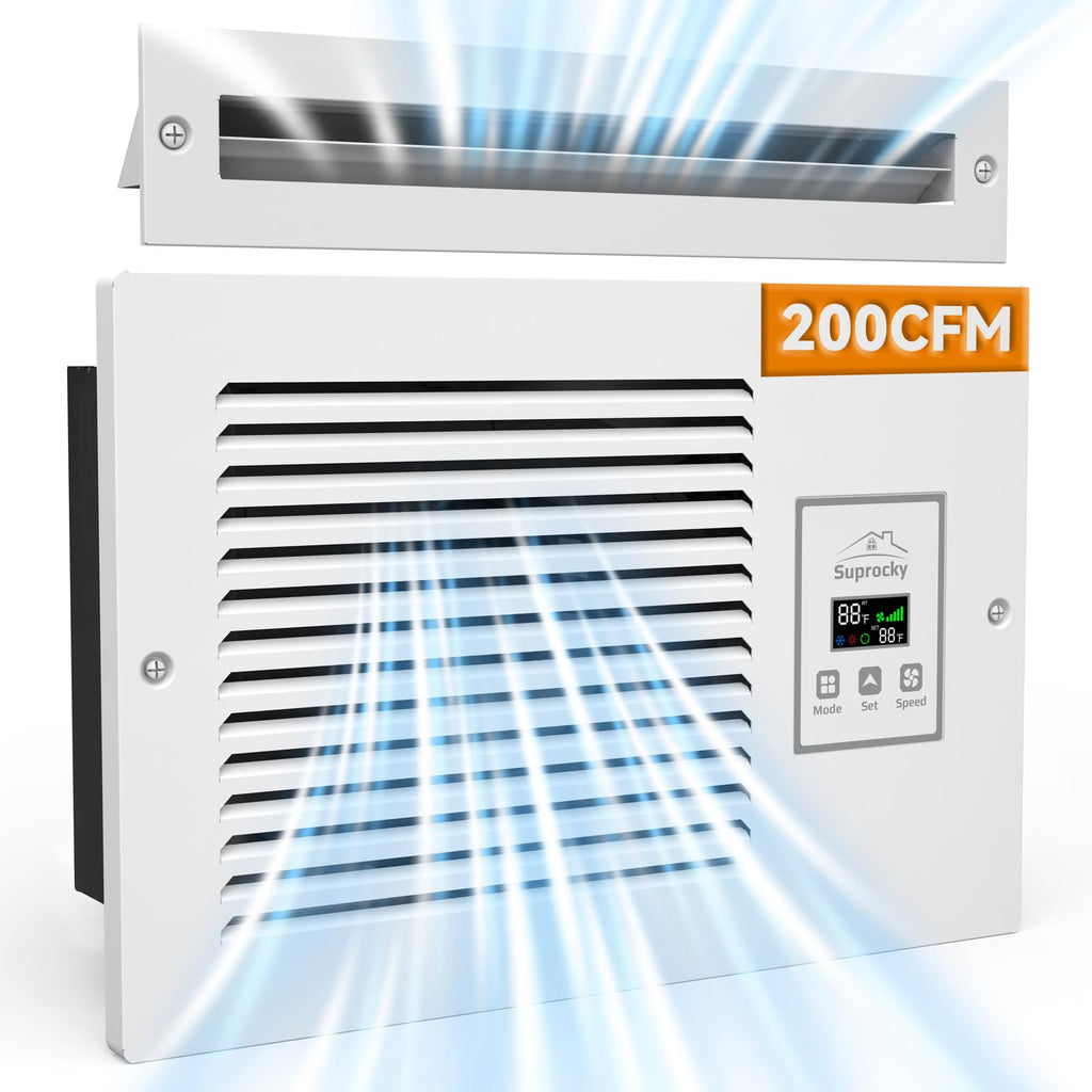 Hardwired 3-Speeds 200 CFM Air Transfer Fan A150889