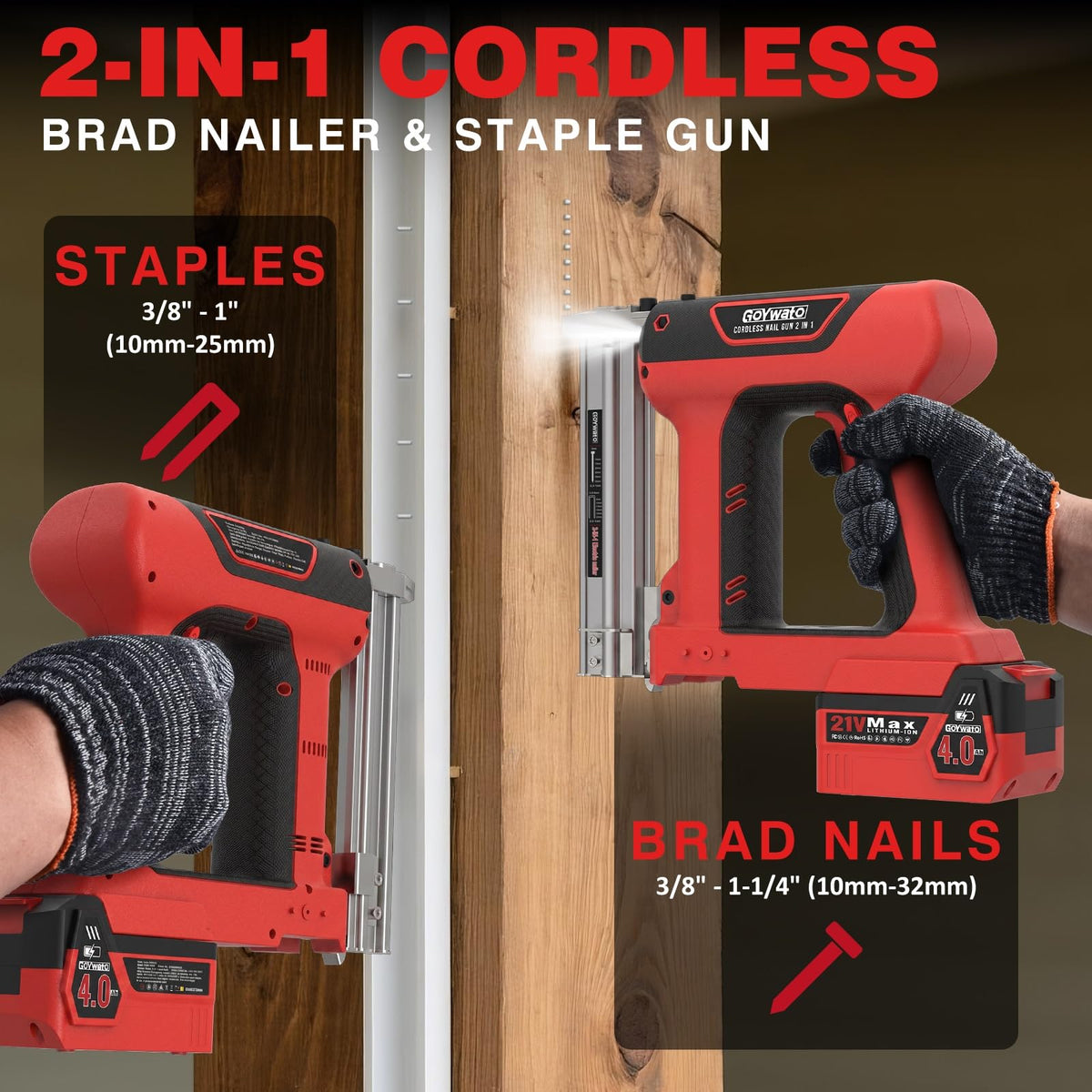 18GA Cordless Stapler Gun M860532