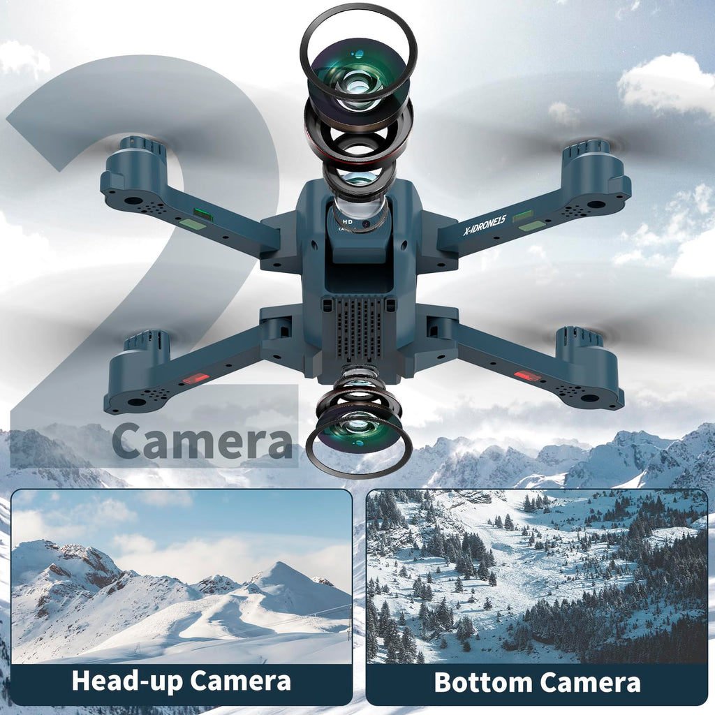 Camera Drone with Adjustable Lens U4386