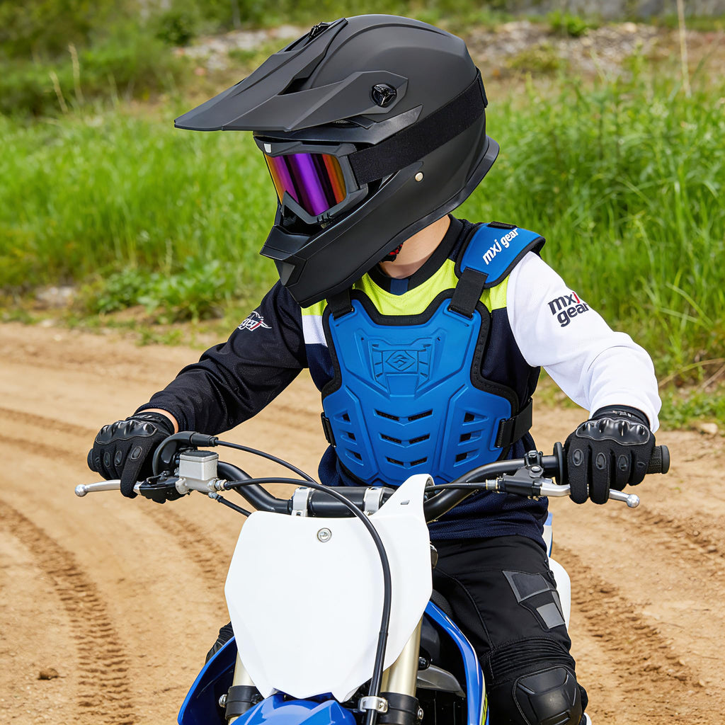 Youth Full Face Motocross Helmets Set O8031