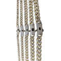 14K Gold Cuban Link Necklace Bracelet Chain K7550