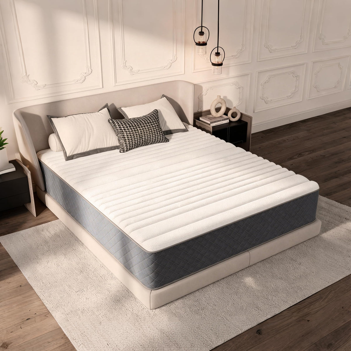 12 Inch Hybrid Medium-Firm Full Mattress H993874