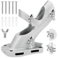 1" Metal Flag Pole Holder with 3 Fixed Holes O7738
