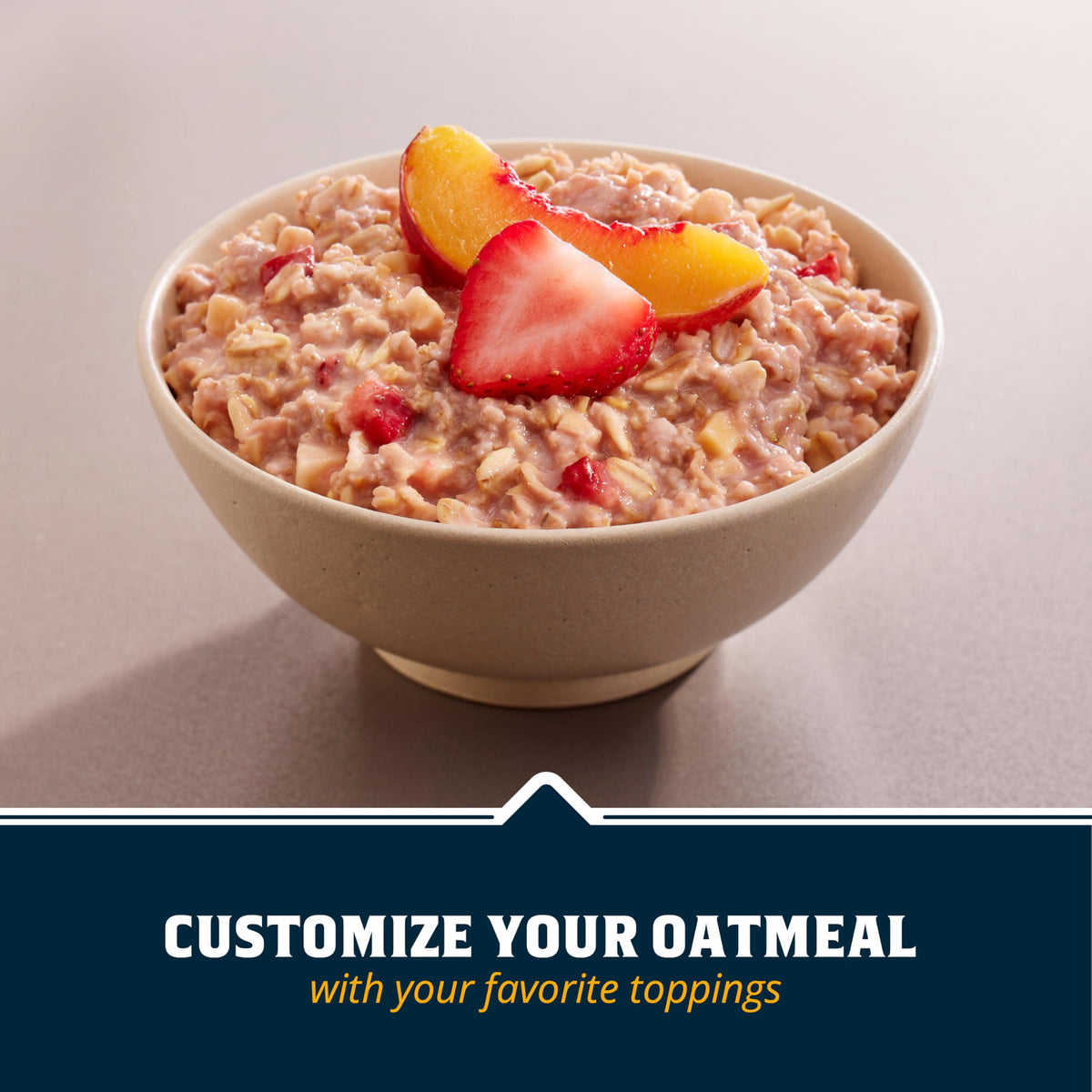 Instant Oatmeal, Maple Brown Sugar, 12g Protein, 2.11 oz Packets, 6 Pack Q9193
