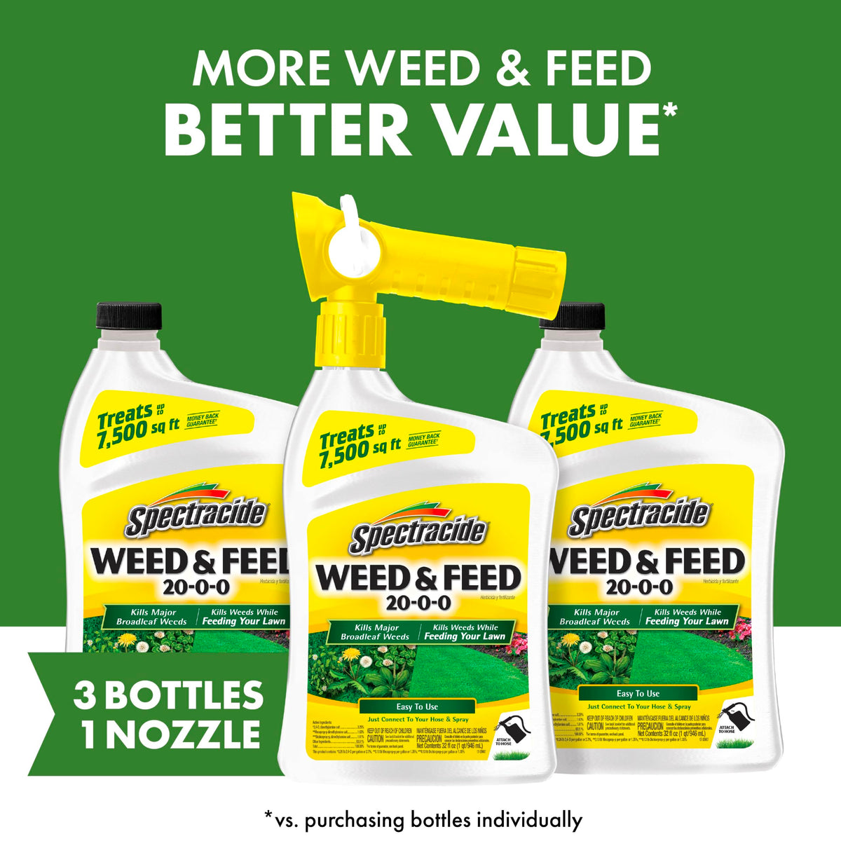 Weed & Feed 32 Oz 3 Pack X64399