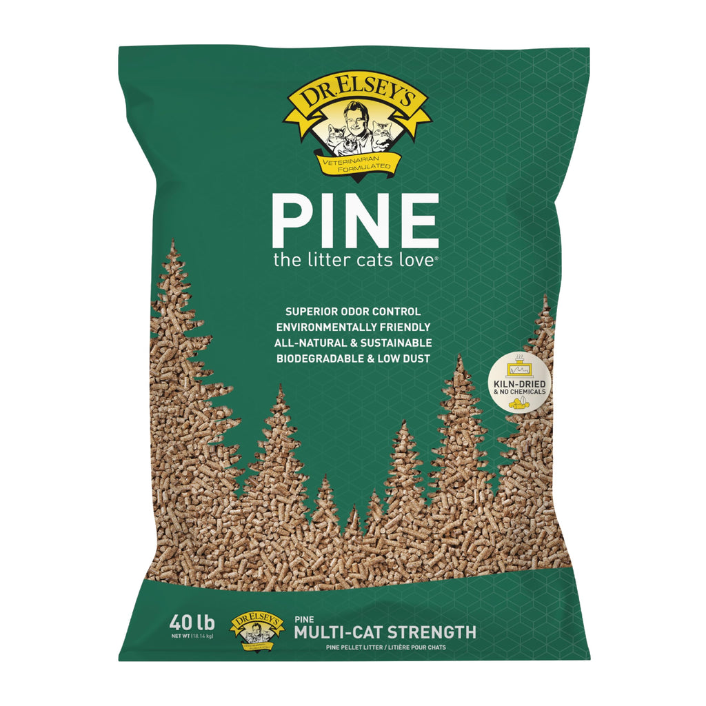 All-Natural Kiln-Dried Pine Cat Litter 40 lb. Bag L160