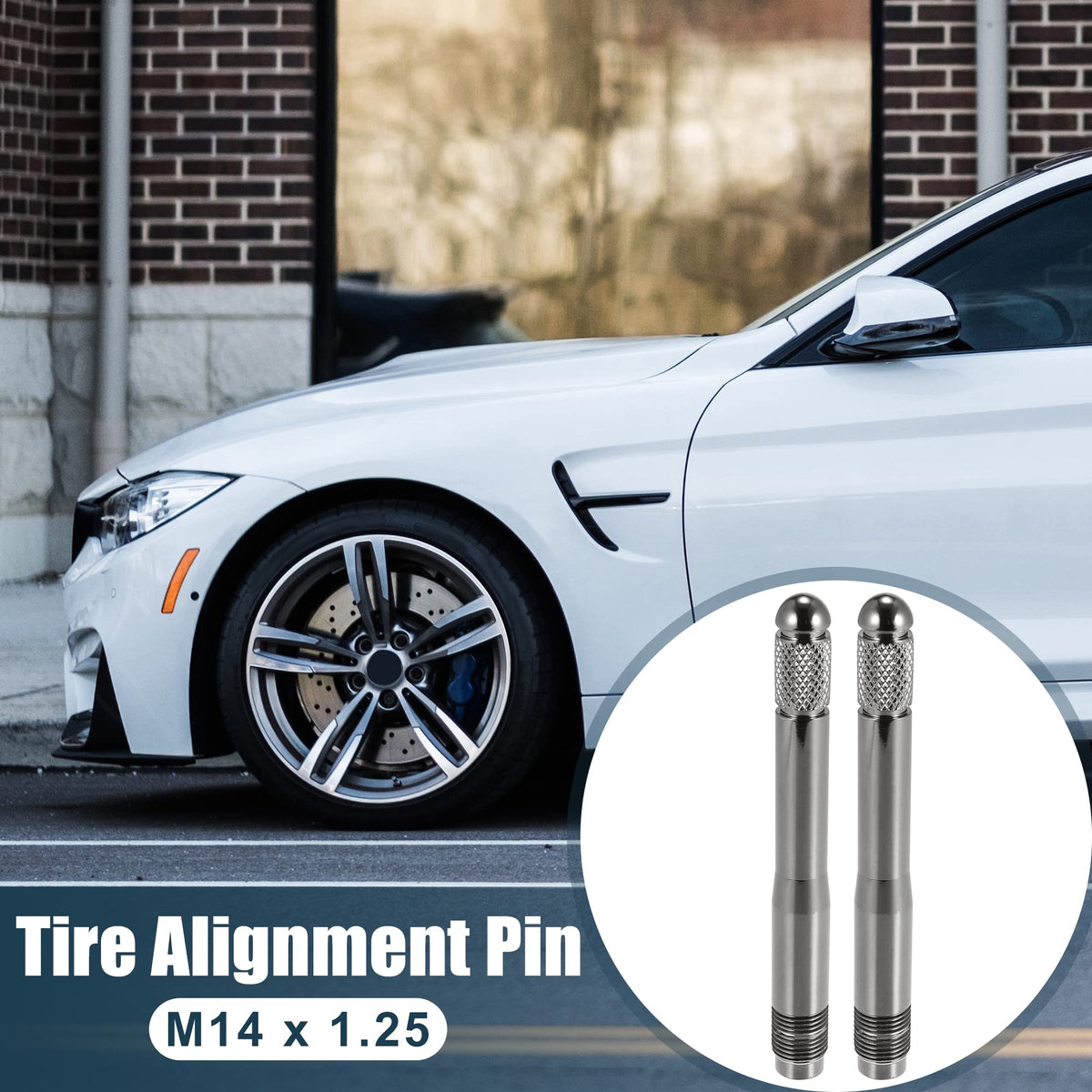 2pcs Car Wheel Hanger Alignment Pin M14x1.25 J148