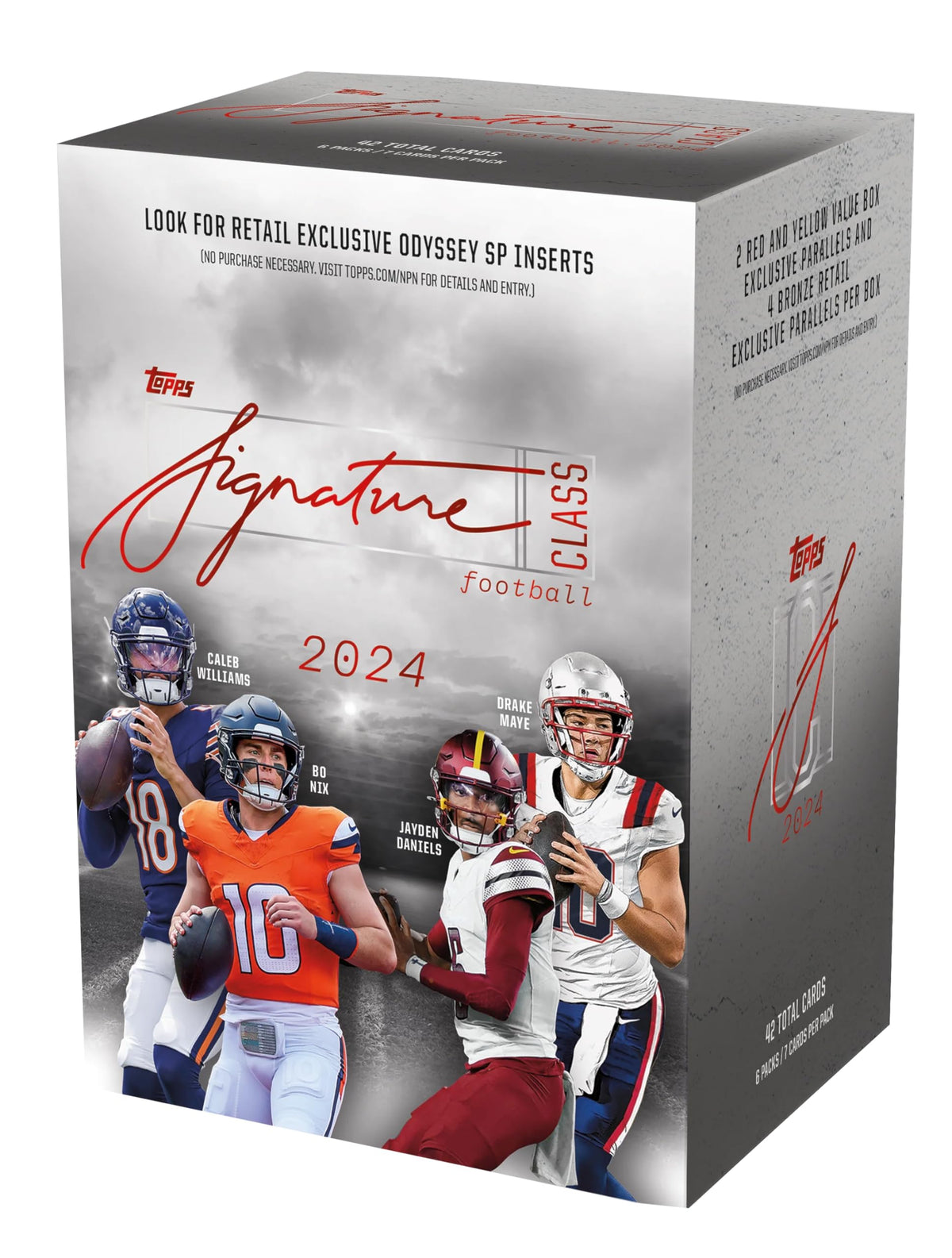 Football Trading Card Box D714