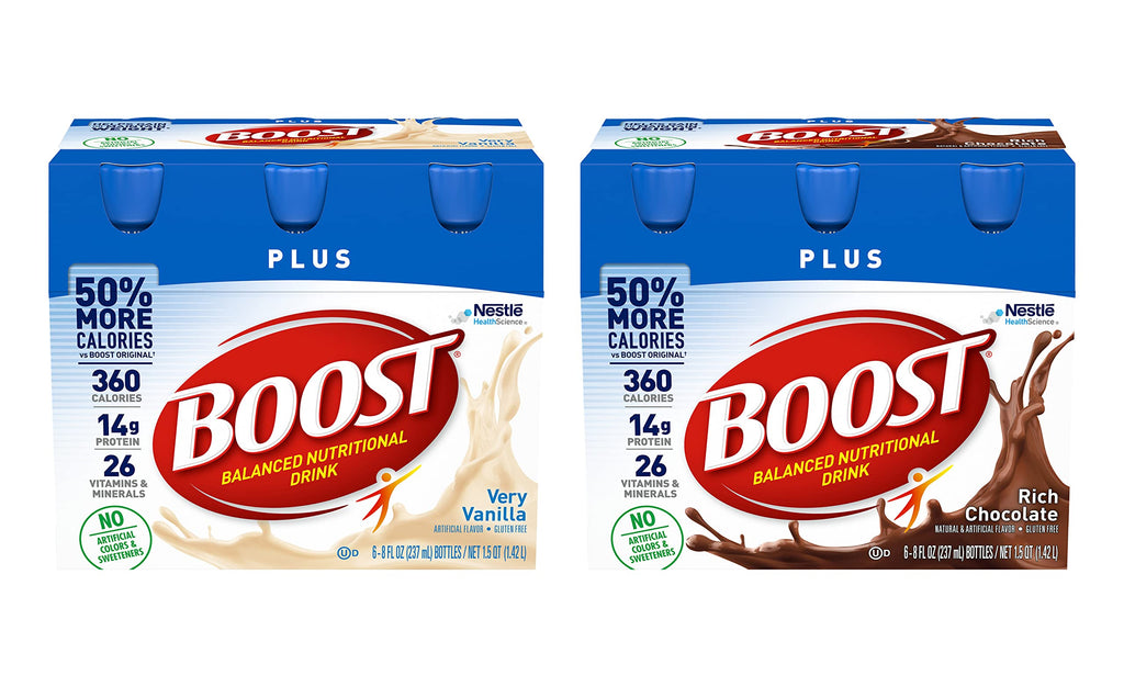 Vanilla Chocolate Nutritional Drink 8 Fl Oz Pack of 2 L810