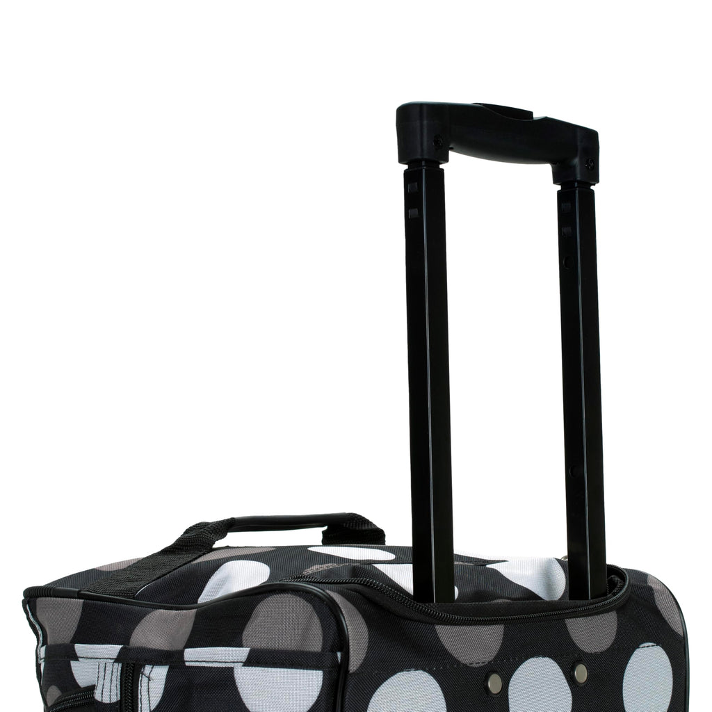 Rolling Duffel Bag, Black, 22" J564