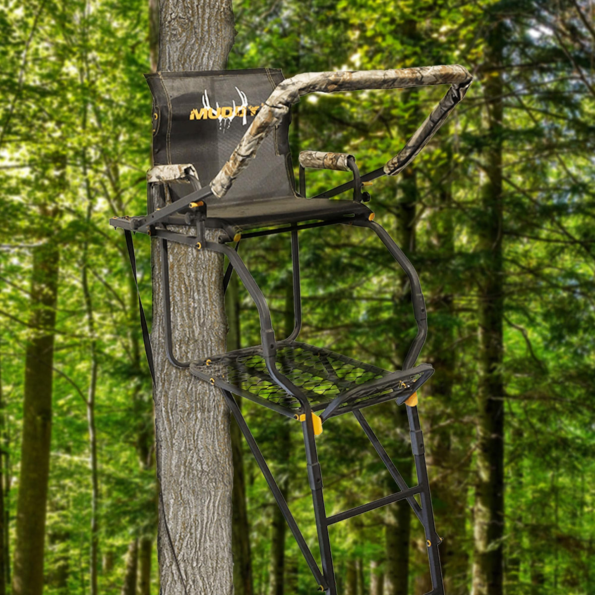 Adjustable 17 ft 1-Person Ladder Tree Stand X782785