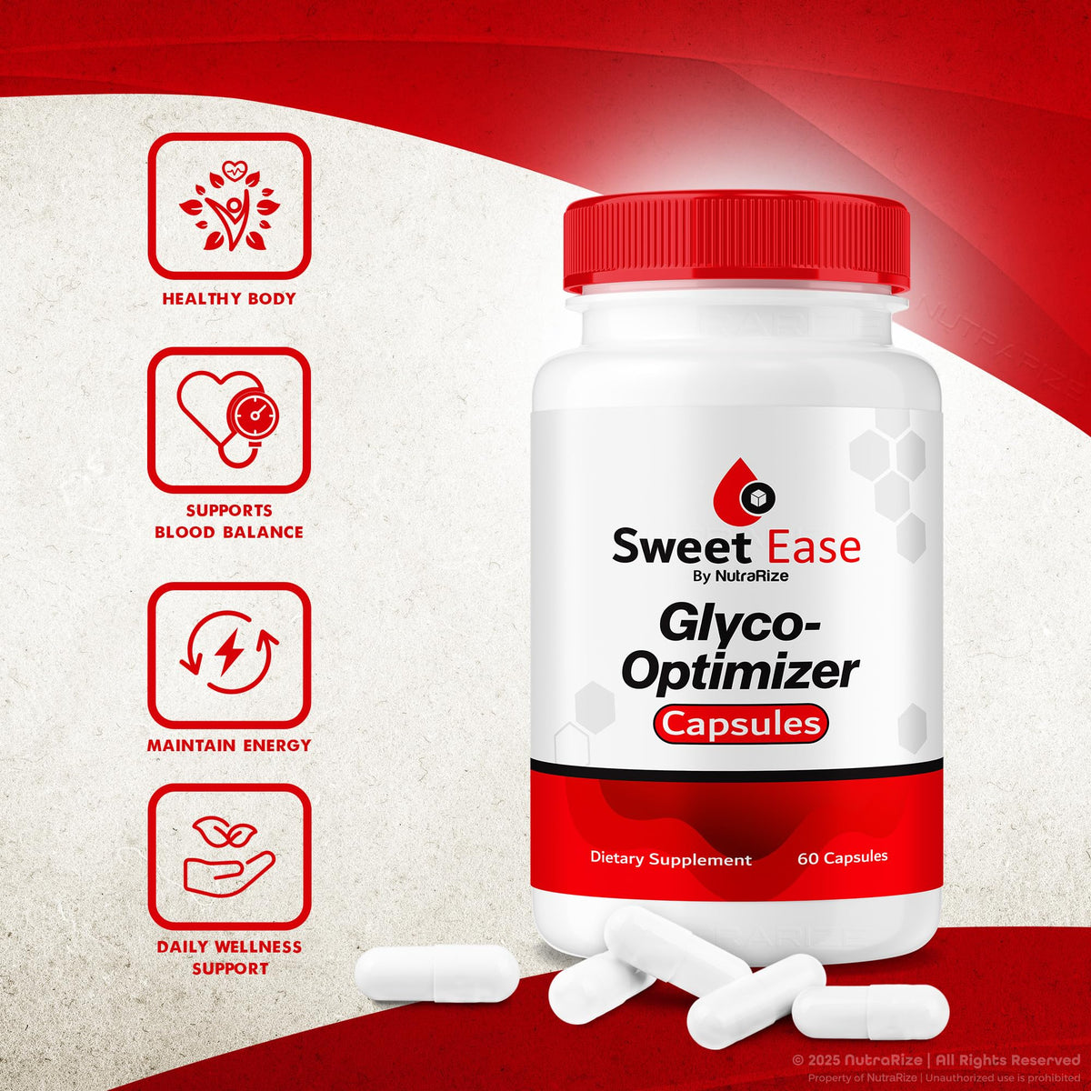 Natural Blood Support Capsules T6185
