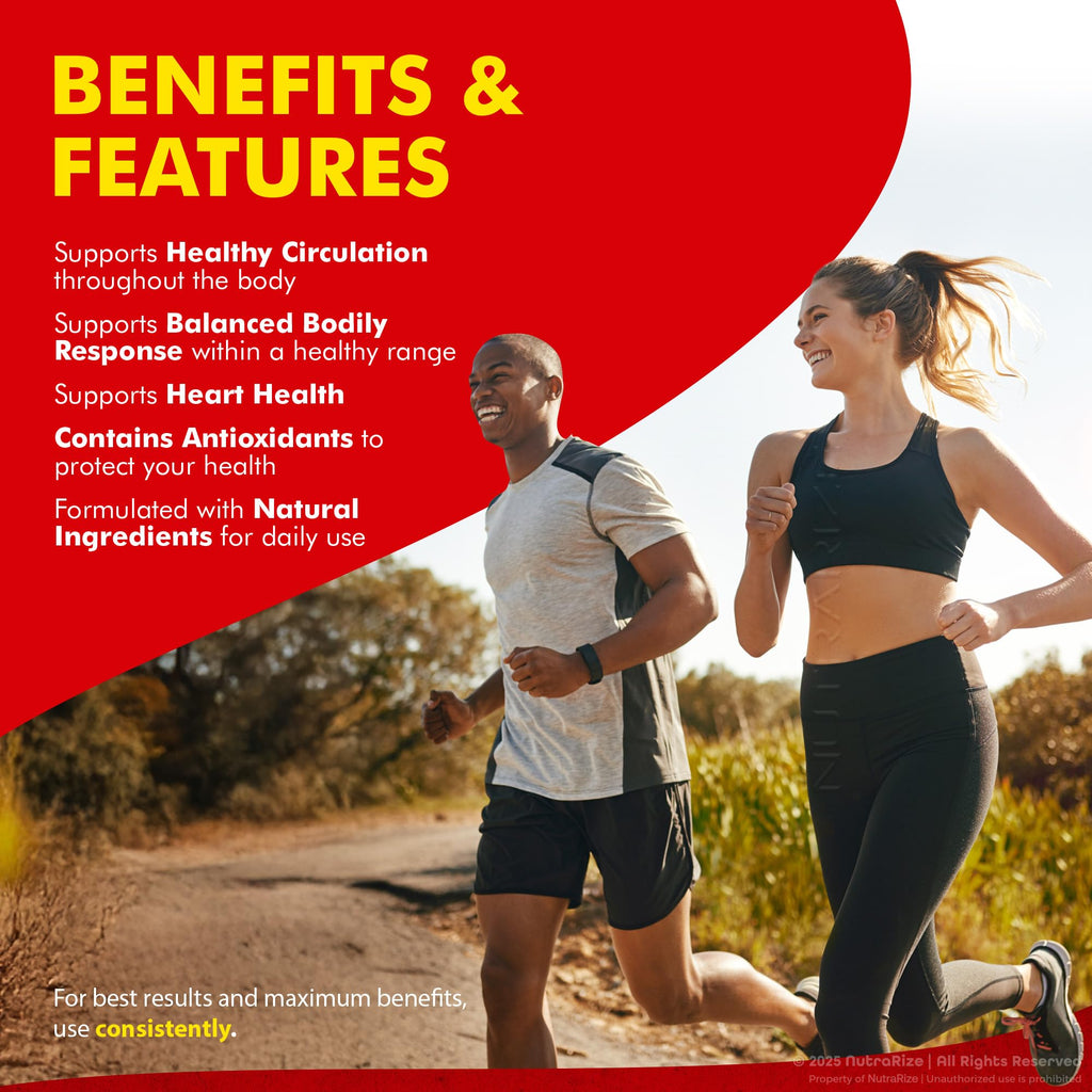 Natural Blood Support Capsules T6185