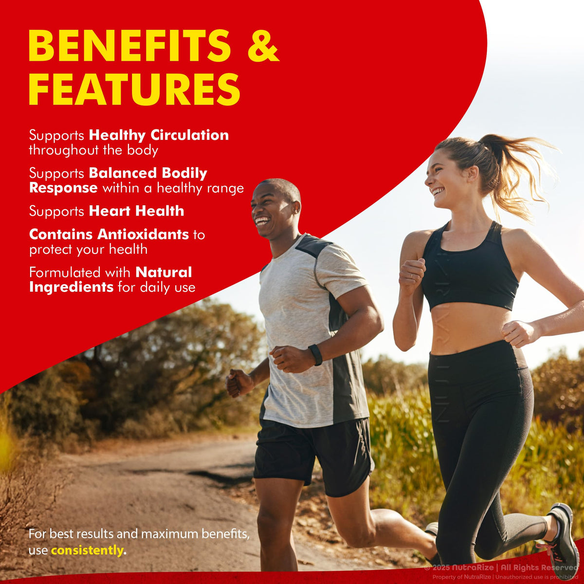 Natural Blood Support Capsules T6185