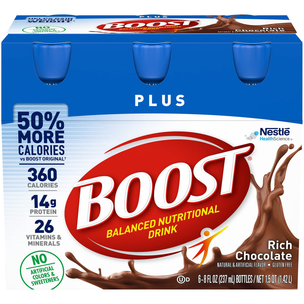 Vanilla Chocolate Nutritional Drink 8 Fl Oz Pack of 2 L810