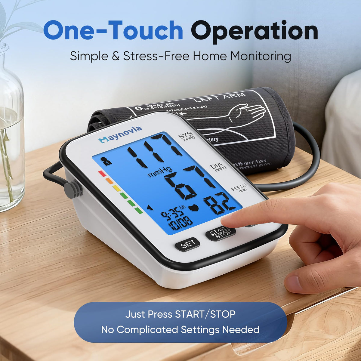 Upper Arm Blood Pressure Monitor J677681