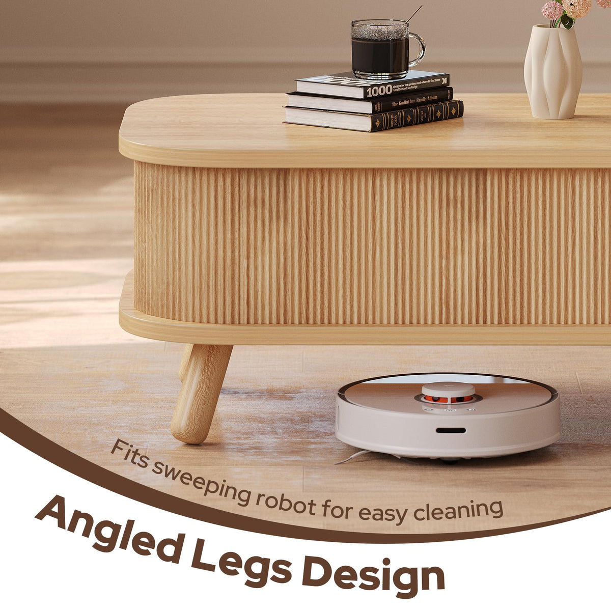 47" Lift Top Coffee Table with Storage A58541