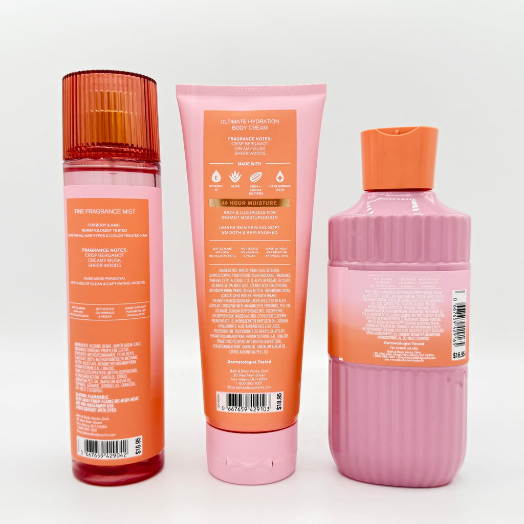 Fresh Musk 3-Piece Body Care Set V2232