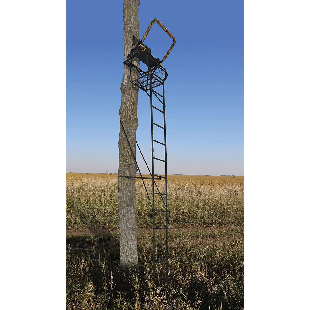 Adjustable 17 ft 1-Person Ladder Tree Stand X782785