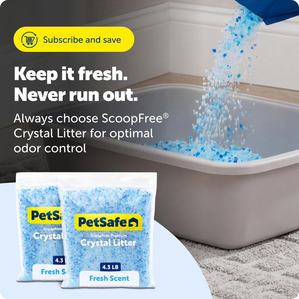 Fresh Scent 4.3 Lb 2 Pack Crystal Litter T359443