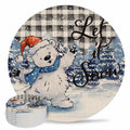 Set of 6 Ceramic Coasters with Cork Base H57139