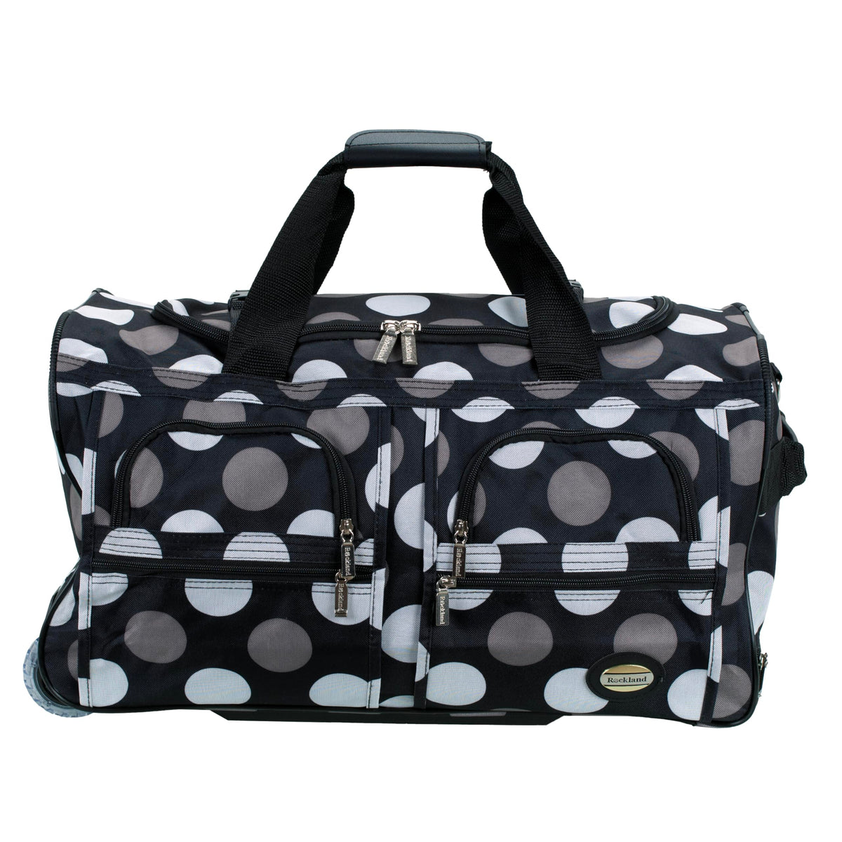 Rolling Duffel Bag, Black, 22" J564