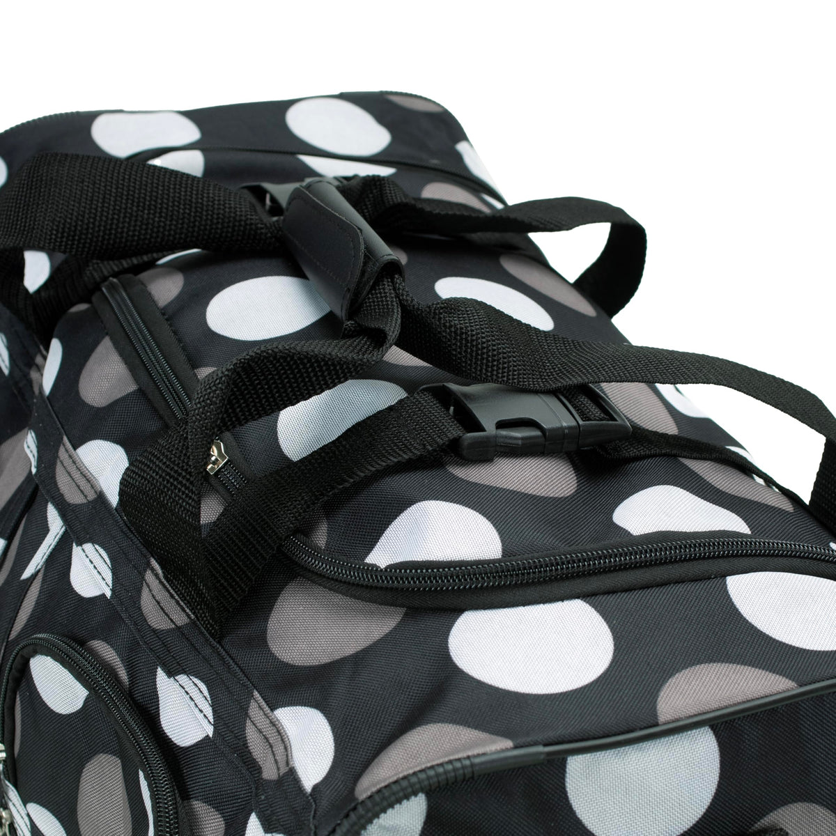 Rolling Duffel Bag, Black, 22" J564
