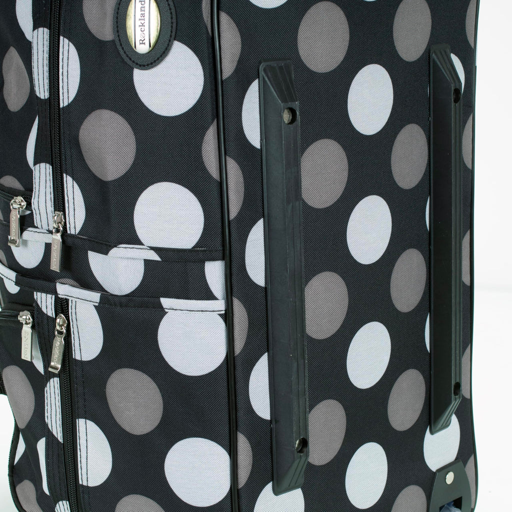 Rolling Duffel Bag, Black, 22" J564