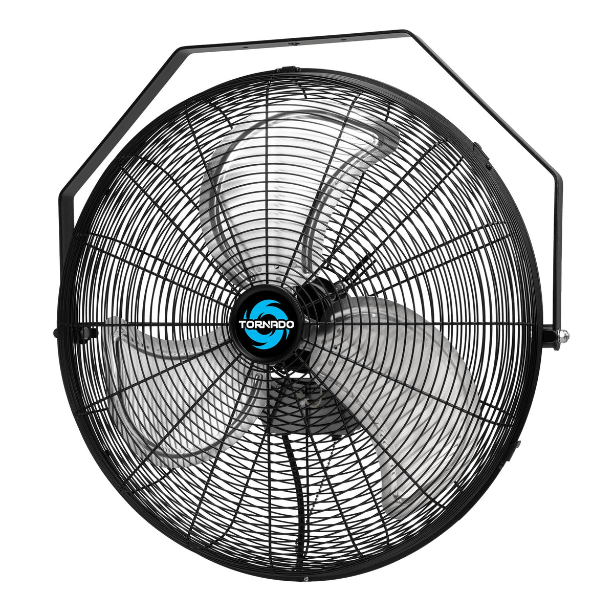 20 Inch High Velocity Industrial Wall Fan, 4750 CFM, 3-Speed, Black B297