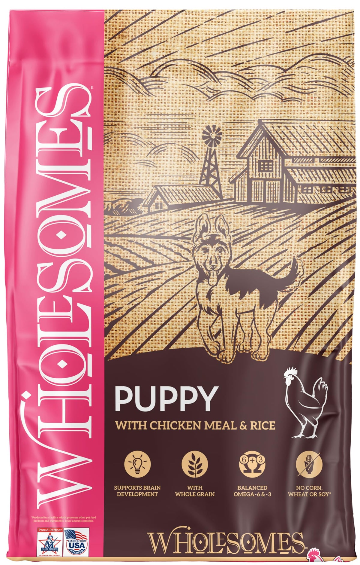 Chicken Meal & Rice Dry Puppy Food 16.5 lb C392